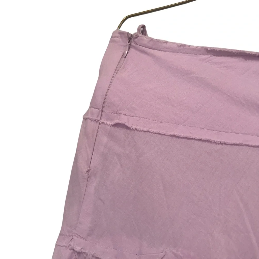 Lavender tiered A line skirt size L‎